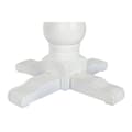 Miniatyrbillede 4 af 5: Spisebord Home ESPRIT Hvid Natur Elmetræ 120 x 120 x 76 cm