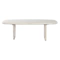Miniatyrbillede 4 af 5: Sofabord Home ESPRIT Hvid 137 x 76 x 45 cm
