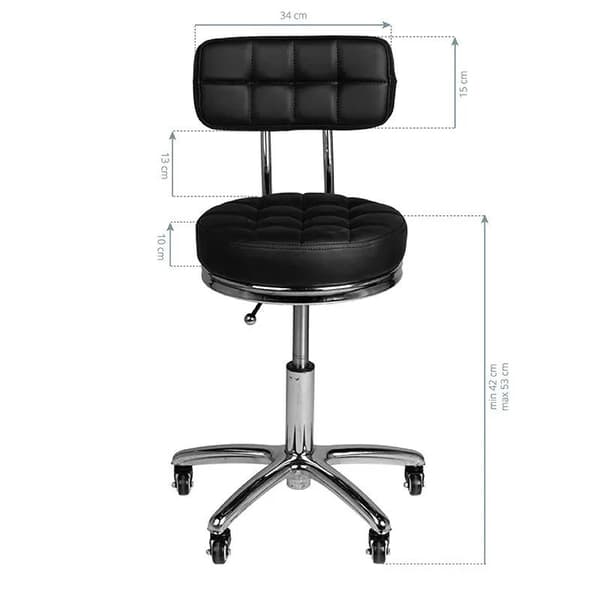 Activeshop Kosmetikstol AM-877, sort