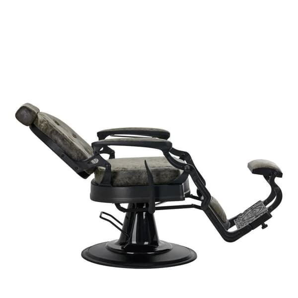 Activeshop Gabbiano barberstol President Old Leather vihreä