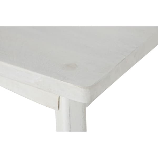 Sofabord Home ESPRIT Hvid Mangotræ 115 x 55 x 45 cm