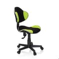 Miniatyrbild 4 av 6: Kontorsstol för barn - HJH OFFICE - KIDDY GTI-2 - Svart/grönt tyg - Ergonomisk och design