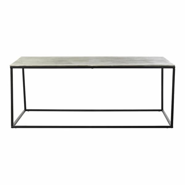 Sofabord DKD Home Decor Metal Aluminium (111,7 x 61 x 43 cm)