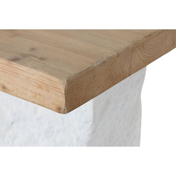 Spisebord Home ESPRIT Hvid Harpiks Gran 180 x 90 x 77 cm