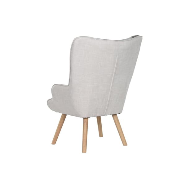 Lænestol Home ESPRIT Polyester Metal Træ MDF 68 X 78 X 95 cm