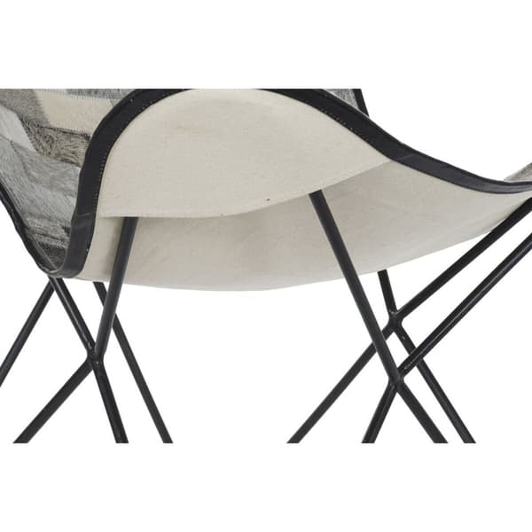 Ruokatuoli DKD Home Decor Valkoinen Musta Beige Harmaa 74 x 70 x 90 cm