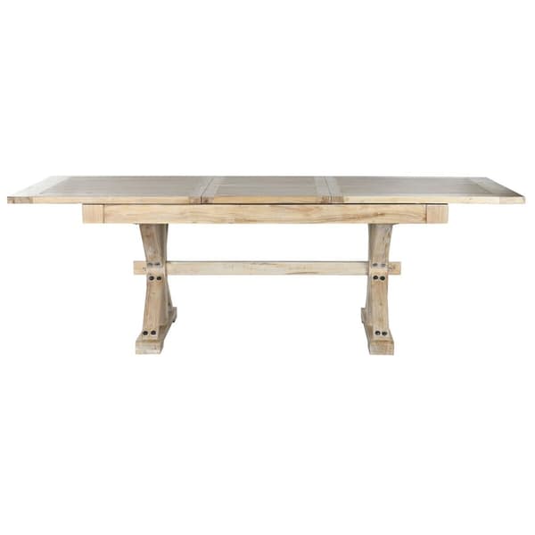 Ruokapöytä Home ESPRIT Luonnollinen Recycled Wood Jalava 180 x 90 x 76 cm