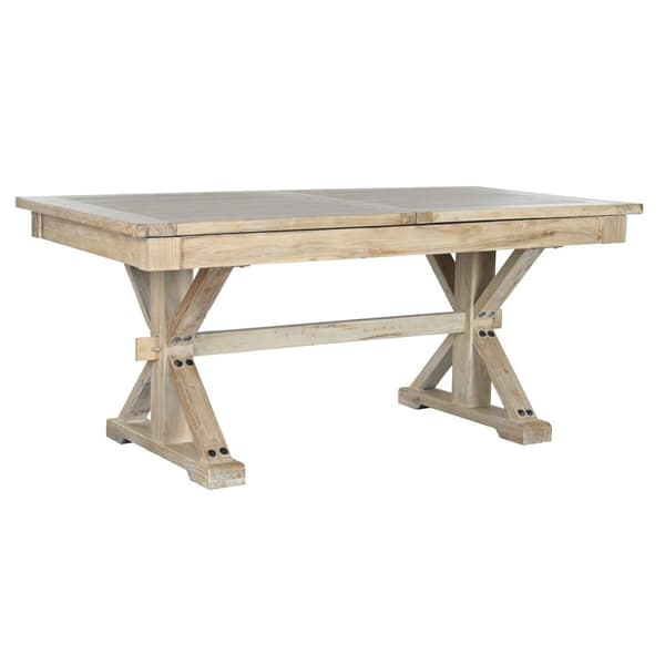 Ruokapöytä Home ESPRIT Luonnollinen Recycled Wood Jalava 180 x 90 x 76 cm