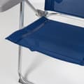 Pikkukuva 7 / 7: Rantatuoli Aktive Slim Taitettava Laivastonsininen 47 x 107 x 66 cm (4 osaa)