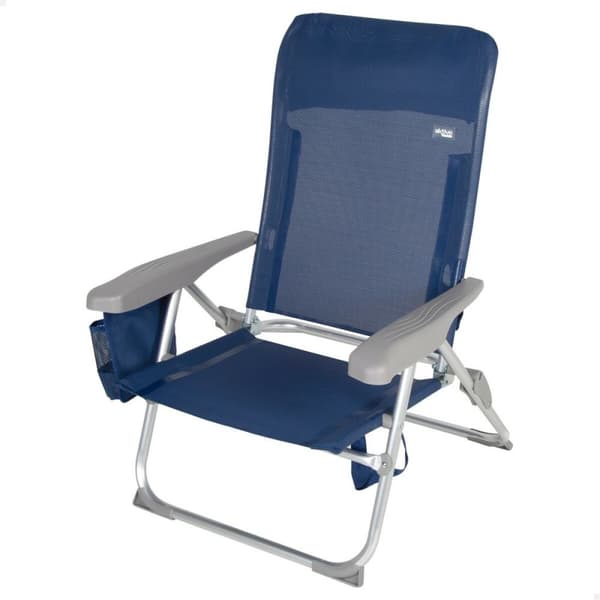 Rantatuoli Aktive Slim Taitettava Laivastonsininen 47 x 87 x 58 cm (2 osaa)