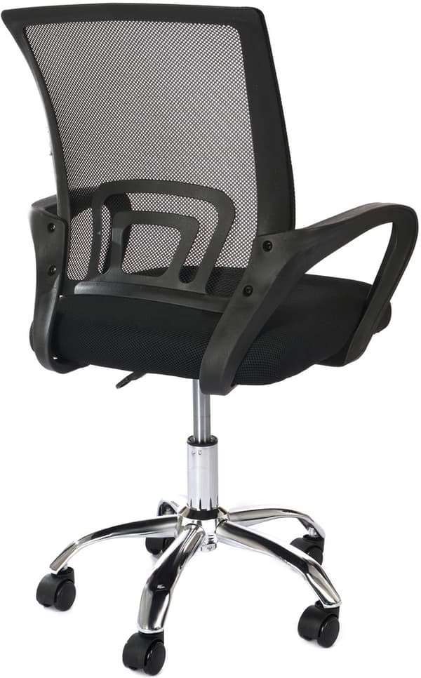 Ergonominen verkostoitu toimistotuoli ammattilaisille - musta, säädettävä & tyylikäs