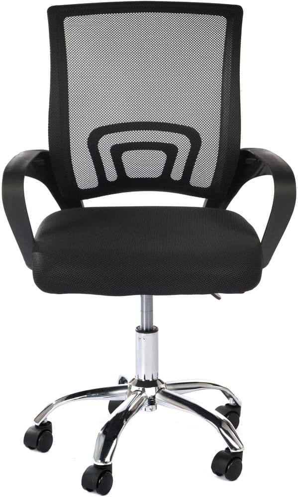 Ergonominen verkostoitu toimistotuoli ammattilaisille - musta, säädettävä & tyylikäs