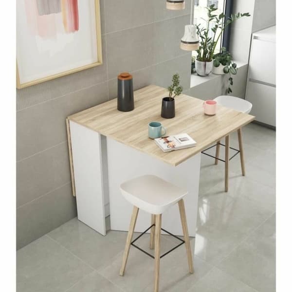 Spisebord 78x31-140x77 cm
