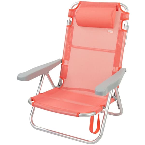 Pääntuellinen kokoontaitettava tuoli Aktive Flamingo Koralli 48 x 84 x 46 cm (2 osaa)