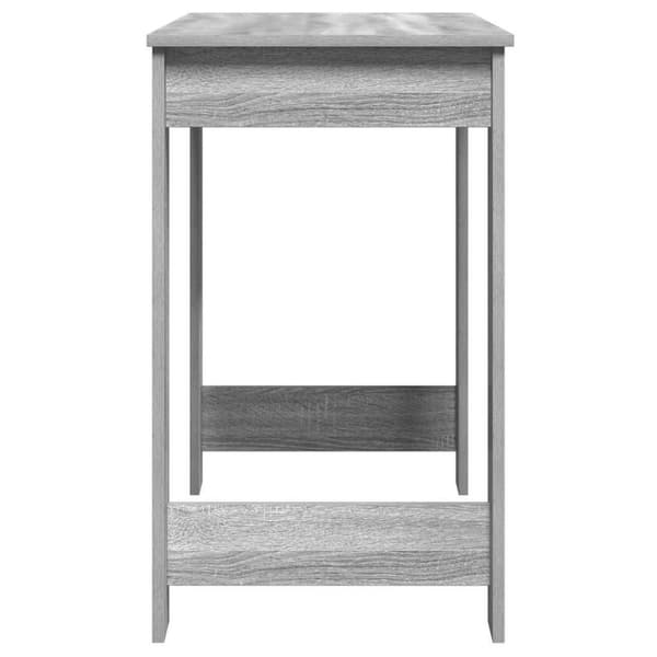 vidaXL Skrivbord grå sonoma 100x45x75 cm konstruerat trä