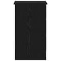 Miniatyrbilde 8 av 11: vidaXL Skrivebord svart eik 90x45x76 cm konstruert tre