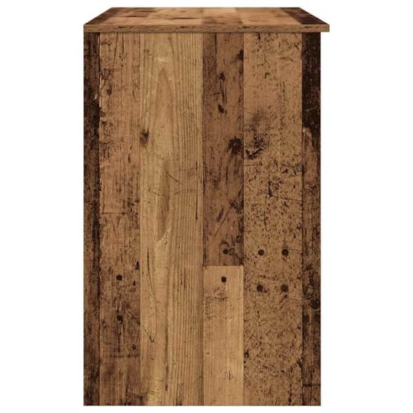 vidaXL Työpöytä vanha puu 86x49x76 cm tekninen puu