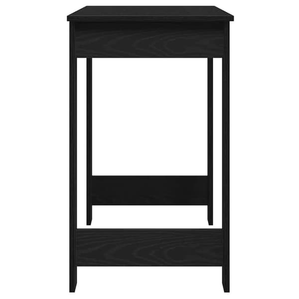 vidaXL Skrivbord svart 100x45x75 cm konstruerat trä