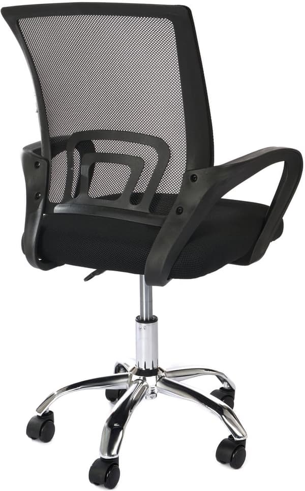Ergonomisk Mesh Kontorstol til Hjemmearbejdere - Justerbar Lændestøtte & Ventileret Design