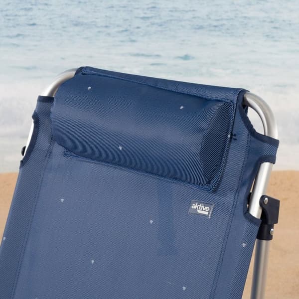 Strandkurv Aktive Foldbar Marineblå 51 x 76 x 45 cm (2 enheder)