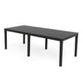Miniatyrbillede 1 af 5: Spisebord IPAE Progarden Indo ind012an Forlængbar Antracit 220 x 90 x 72 cm
