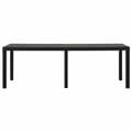 Miniatyrbilde 3 av 5: Middagsbord IPAE Progarden Indo ind012an Uttrekkbar Antrasitt 220 x 90 x 72 cm
