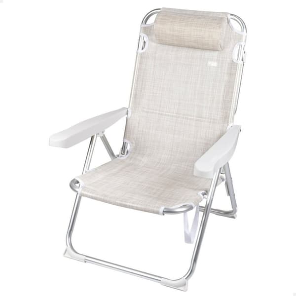 Polstrede Campingstol Aktive Ibiza 48 x 90 x 60 cm (2 enheder)