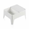 Miniatyrbillede 5 af 5: Sofabord SP Berner Alaska Hvid Plastik 58 x 48 x 30 cm