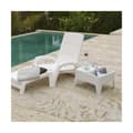 Miniatyrbillede 2 af 5: Sofabord SP Berner Alaska Hvid Plastik 58 x 48 x 30 cm