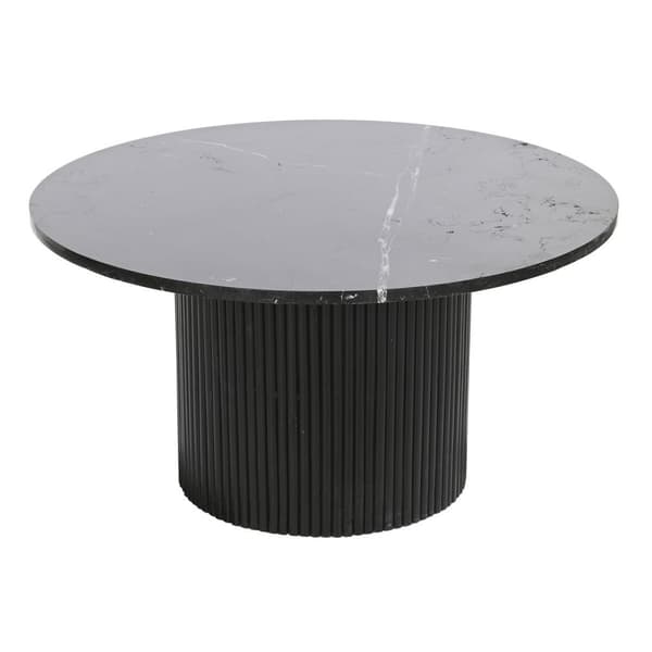 Sofabord DKD Home Decor Træ Marmor 80 x 80 x 42 cm