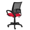 Miniatyrbild 4 av 4: Ergonomisk kontorsstol - PIQUERAS Y CRESPO - Vianos - Röd - Svart nät - Bali tyg