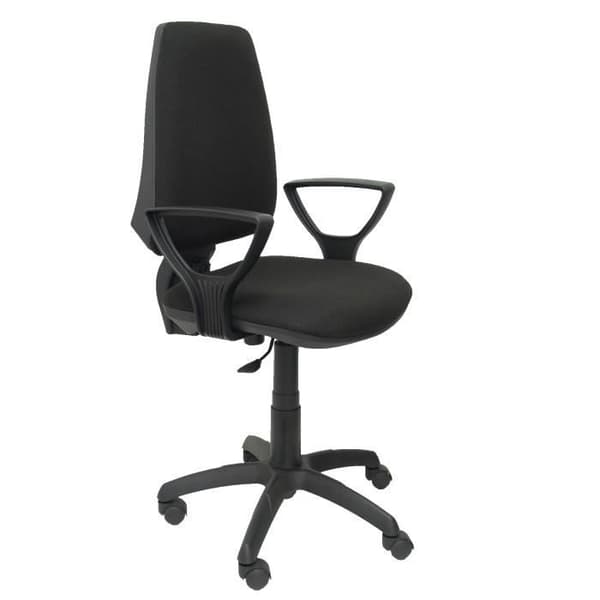 Ergonomisk kontorsstol PIQUERAS Y CRESPO - Modell 14CPBALI840BGOLF CP - Svart - Tyg - Fasta armar ingår