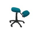 Miniatyrbild 2 av 4: Ergonomisk vridbar och höjdjusterbar kontorspall - PIQUERAS Y CRESPO - Modell 37G - Grön