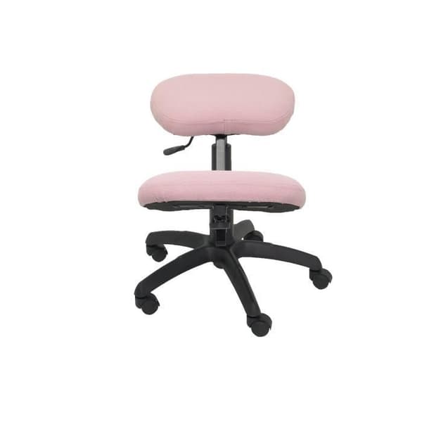 Ergonomisk vridbar och höjdjusterbar kontorspall - PIQUERAS Y CRESPO - Modell 37G - Rosa färg