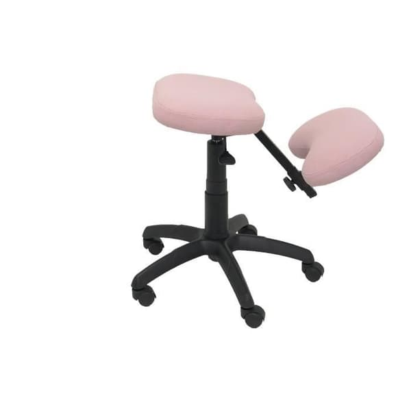 Ergonomisk vridbar och höjdjusterbar kontorspall - PIQUERAS Y CRESPO - Modell 37G - Rosa färg