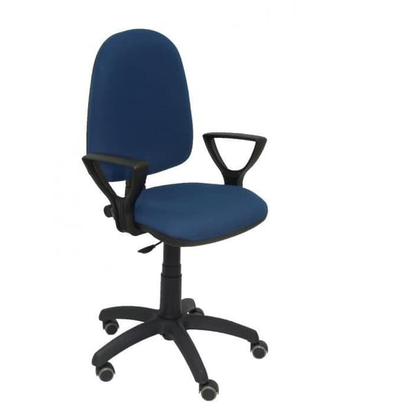 Modell 04CPBALI200BGOLFRP Ergonomisk kontorsstol med permanent kontaktmekanism, höjdjusterbar och parketthjul