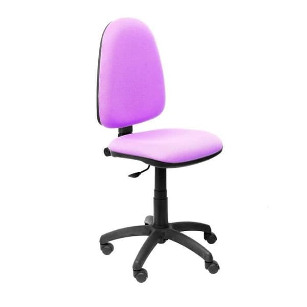Ergonomisk kontorsstol PIQUERAS Y CRESPO - Modell 04CP - Lila tyg - Permanent kontaktmekanism