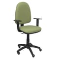 Miniatyrbild 3 av 4: Ergonomisk kontorsstol med höjdjusterbar permanent kontaktmekanism och parketthjul - Sits och ryggstöd