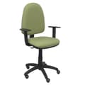 Miniatyrbild 2 av 4: Ergonomisk kontorsstol med höjdjusterbar permanent kontaktmekanism och parketthjul - Sits och ryggstöd