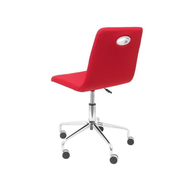 Ergonomisk kontorsstol för barn med vridmekanism och justerbar höjd Ryggstöd och sits klädd i tyg