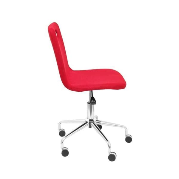 Ergonomisk kontorsstol för barn med vridmekanism och justerbar höjd Ryggstöd och sits klädd i tyg