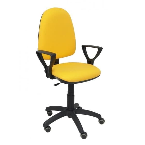 Modell 04CPBALI100BGOLFRP Ergonomisk kontorsstol med permanent kontaktmekanism, höjdjusterbar och parketthjul