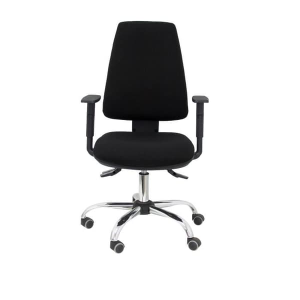 Ergonomisk kontorsstol - PIQUERAS Y CRESPO - Elche-modell - Svart - Tyg - Synkronmekanism