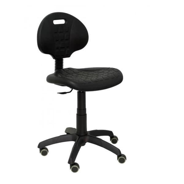 Ergonomisk, vridbar och höj- och sänkbar kontorsstol Sits och ryggstöd i högresistans injicerad polyuretan Färg