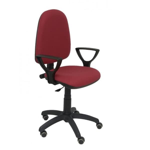 PIQUERAS Y CRESPO ergonomisk kontorsstol - Modell 04CPBALI933BGOLFRP - Röd - Tyg