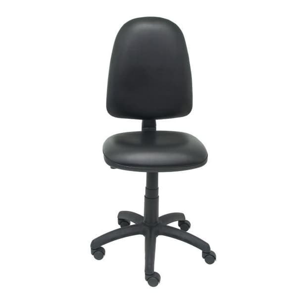 PIQUERAS Y CRESPO ergonomisk kontorsstol - Modell 04CP - Permanent kontakt och höjdjusterbar - Svart