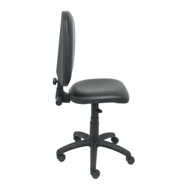 PIQUERAS Y CRESPO ergonomisk kontorsstol - Modell 04CP - Permanent kontakt och höjdjusterbar - Svart