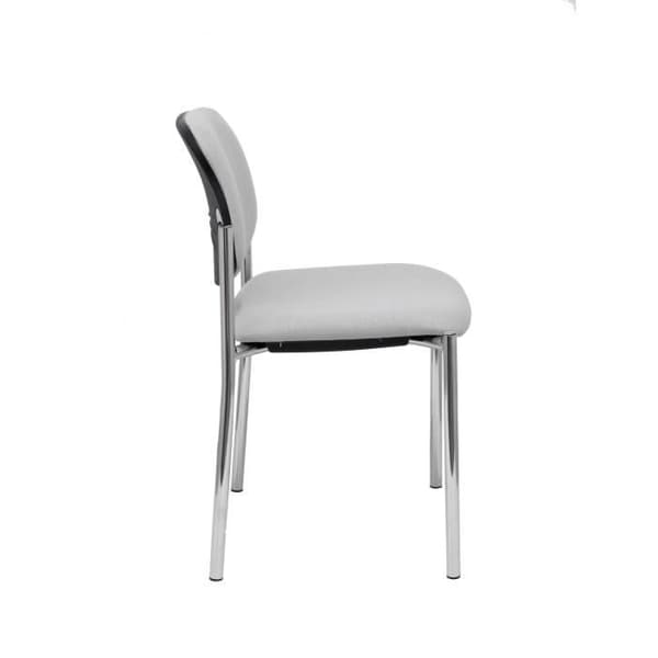 Silla fija Villalgordo bali grått cromo chassi