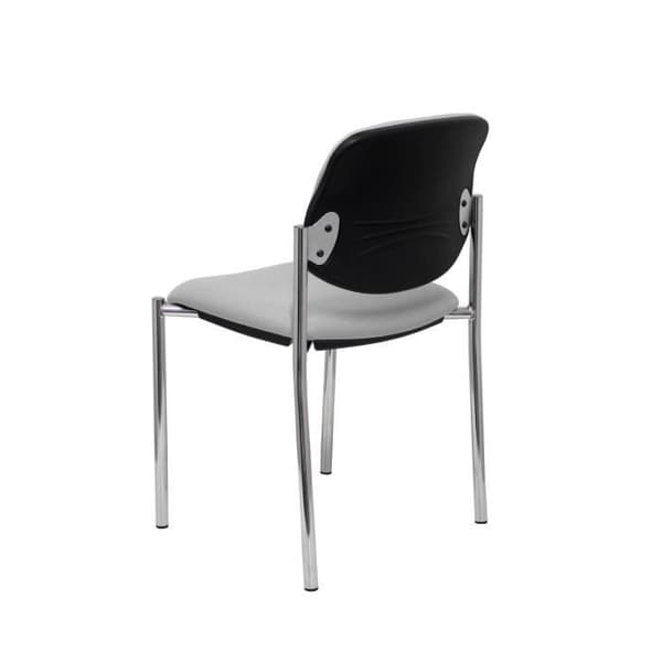 Silla fija Villalgordo bali grått cromo chassi