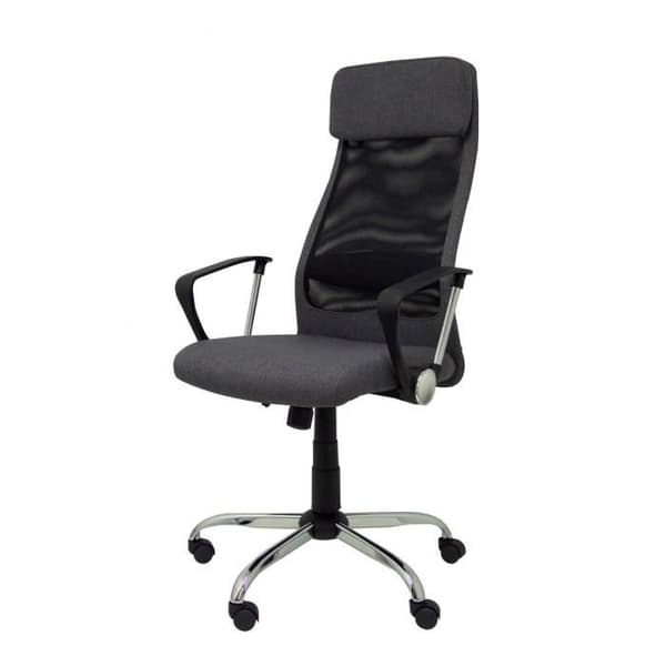 Ergonomisk styrstol - PIQUERAS Y CRESPO - Esteras - Tyg - Grå